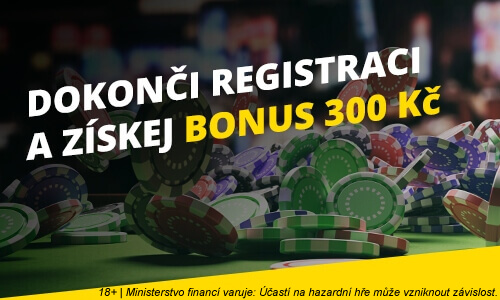 Registrujte se u Fortuny a získejte bonus