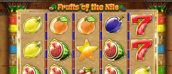 Online hrací automat Fruits of the Nile s výhrou až 500 000 Kč