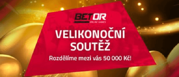 Velikonoční soutěž v online casinu Betor