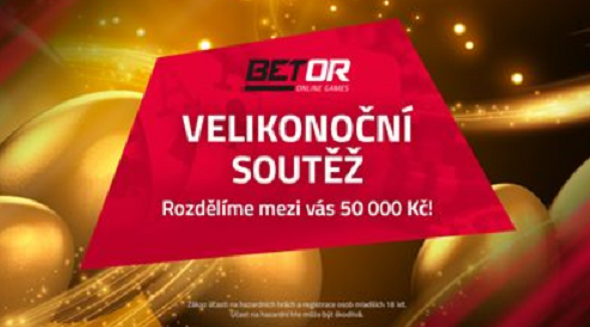 Velikonoční soutěž v online casinu Betor