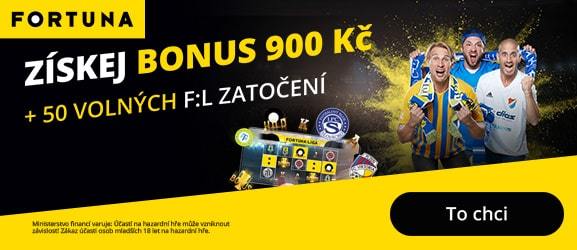 Fortuna naděluje - 50 free spiny a 900 Kč pro nové hráče