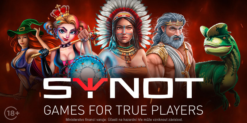 Synot Games - nejlepší online herní automaty