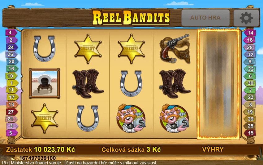 Hrací automat Reel Bandits od NeoGames