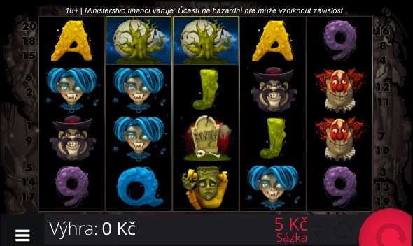 Online automat Nightmare Squad s výhrou až 400 000 Kč