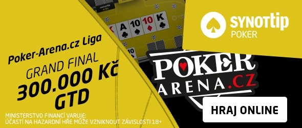 Grand final o 300 000 Kč u Synot pokeru