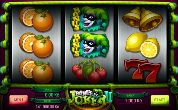 Bonus Joker II - Hraj zdarma NYNÍ