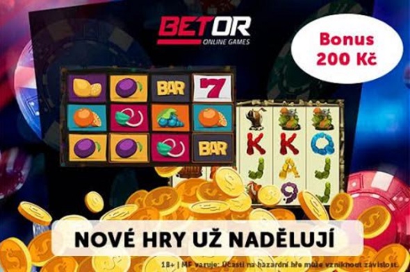 Betor nové výherní automaty od e-gaming