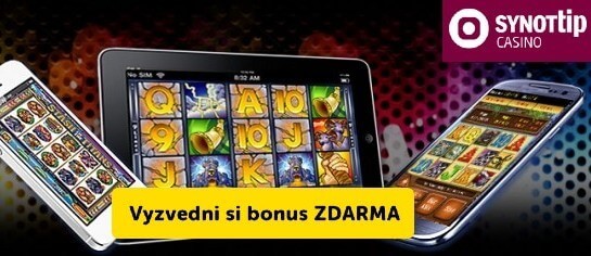 Vysoké výhry na mobilech v SYNOT TIP casinu