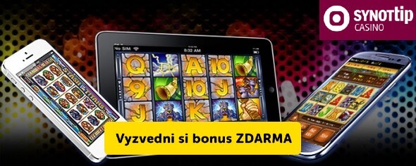 Vysoké výhry na mobilech v SYNOT TIP casinu