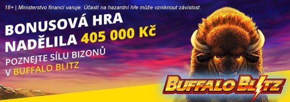 Velká výhra u Fortuny na hracím automatu Buffalo Blitz