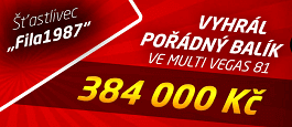 Parádní výhra na online automatu Multi Vegas 81