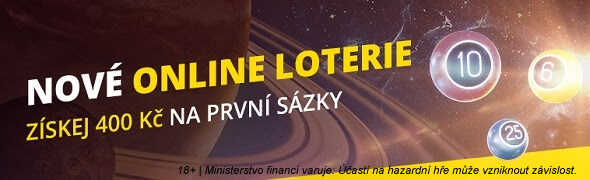 Založte si účet ZDE a získejte 400 Kč bonus na Fortuna loterie