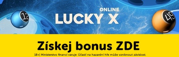 Lucky X - online číselná loterie od Fortuny