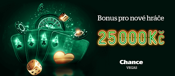 Vyzvedněte si u Chance bonus až 25 000 Kč