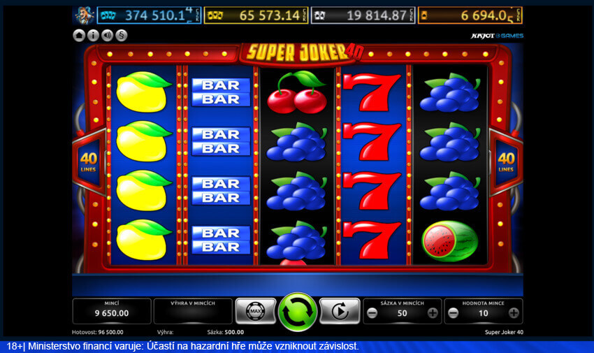 Super Joker 40 od Kajot Games