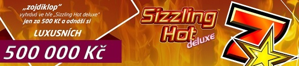 Luxusní výhra ve hře Sizzling Hot deluxe