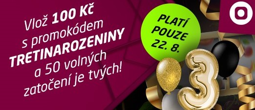 50 volných zatočení v SYNOT TIP