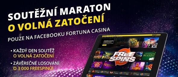 Fortuna casino maraton o volná  zatočení