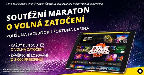 Fortuna casino maraton o volná zatočení