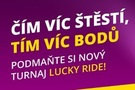 Hraj Lucky Ride turnaj u Fortuny zdarma