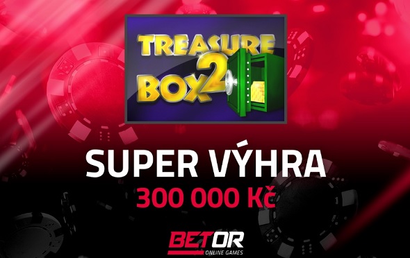 Super výhra na automatu Treasure Box 2