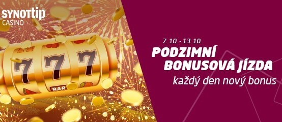 Podzimní bonusová jízda u SYNOT TIP