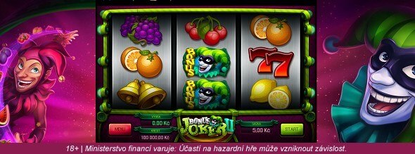 Automat Bonus Joker II online zdarma u Chance Vegas