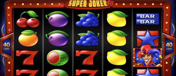 Hrací automat Super Joker 40