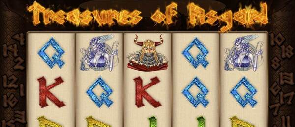 Hrací automat Treasures of Asgard s bonusem ZDARMA