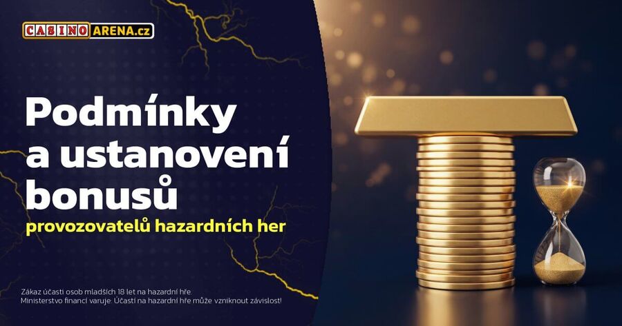 Podmínky a&nbsp;ustanovení bonusů provozovatelů hazardních her