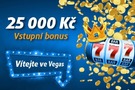 Tipsport vstupní bonus 25 000 Kč