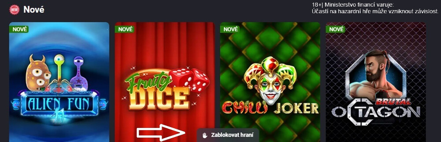 Panic button u&nbsp;Fortuny