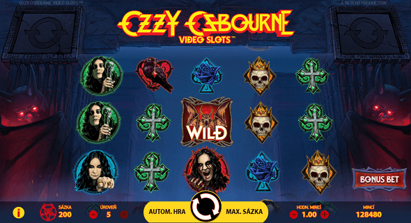 Automat Ozzy Osbourne Video Slot zdarma