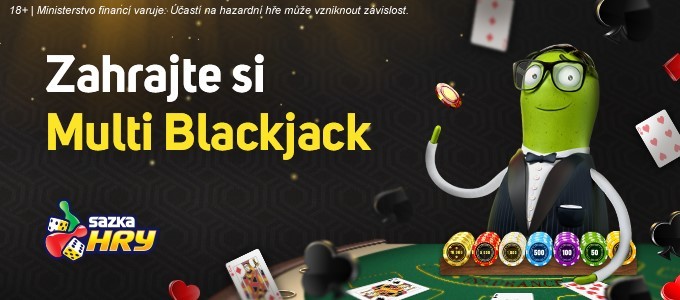 Multiblackjack u Sazka Her