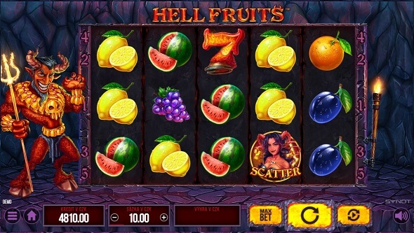 Hrací automat Hell Fruits