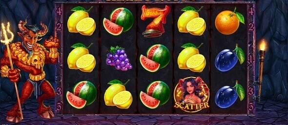 Hrací automat Hell Fruits