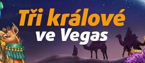 Bonus při akci Tři králové ve Vegas