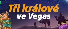 Bonus při akci Tři králové ve Vegas