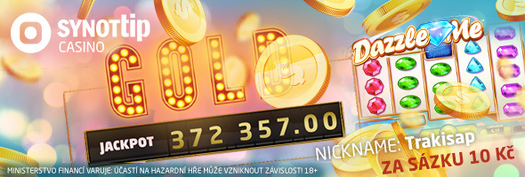 Rekordní casino jackpot u Synotu