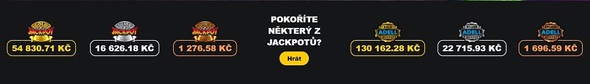 Casino jackpoty u Fortuny