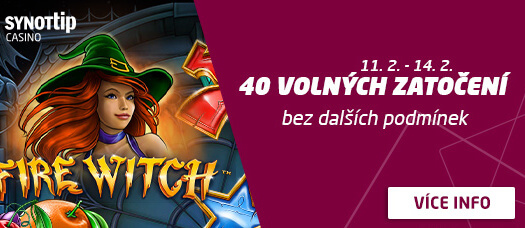 Získej 40 volných zatočení od SYNOT TIPu