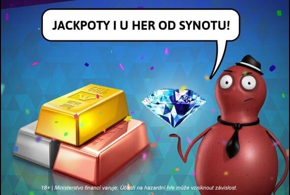 Sazka Hry - nový diamantový jackpot na Synot hrách!