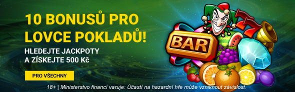 Vyzvedněte si u Fortuny až 10 bonusů, které čekají právě na vás!