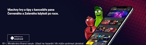 Casino mobilní aplikace Sazka Hry