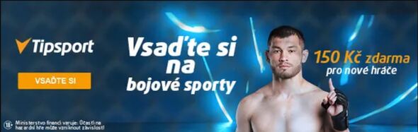 Bonus na MMA a bojové sporty u Tipsportu