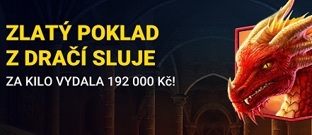 Zlatý poklad 192 000 Kč u Fortuny