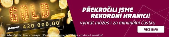 Rekordní casino jackpot u SYNOTT TIPU