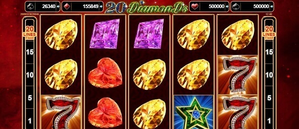 20 Diamonds - online automat od EGT
