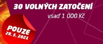 Získejte 30 volných zatočení od SYNOT TIPu