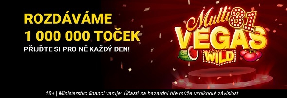 Fortuna hráčům naděluje 1 000 000 volných otáček na automatech Kajot